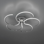 Citilux Джемини CL229251E LED RGB Люстра с пультом Хром