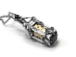 Подвеска из серебра "Trick Truck Nun" AZP-63
