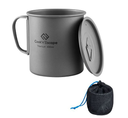 Титановая кастрюля с крышкой Cook'n'Escape CA2009 450ml