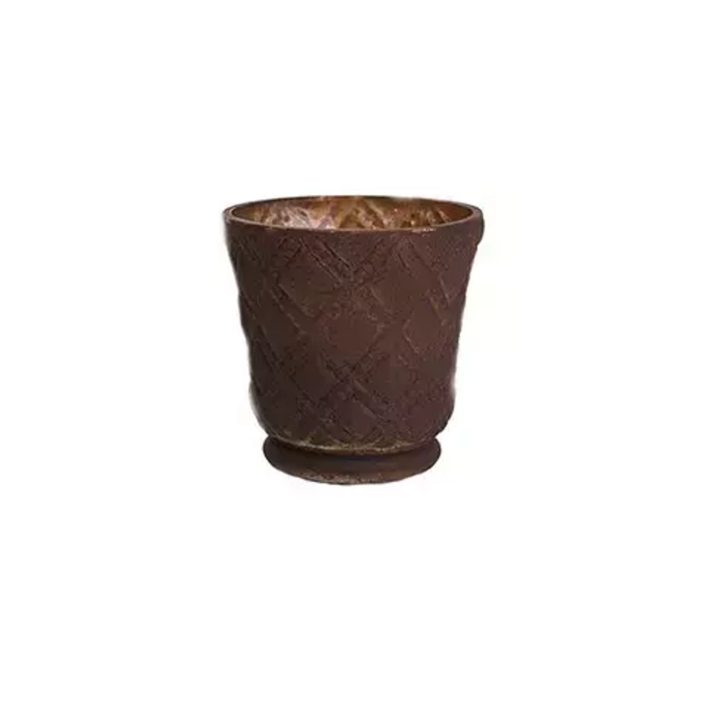 Подсвечник 9см Restoration Hardware коричневый