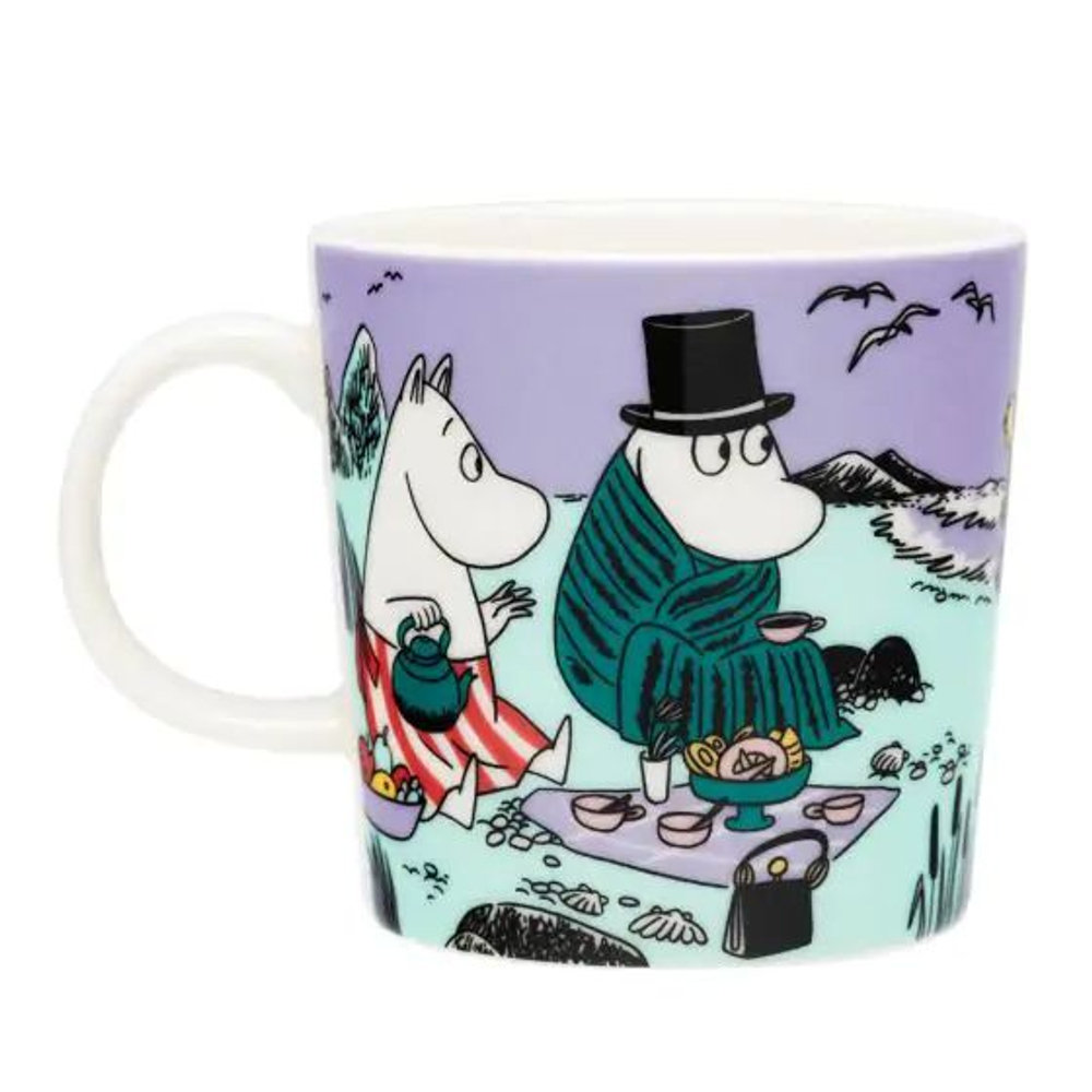 Кружка Arabia Moomin Лето 2025 Beach Day/Пляжный день, 300 мл (Из Финляндии)