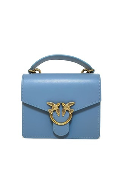 MINI LOVE BAG TOP HANDLE SIMPLY – blue