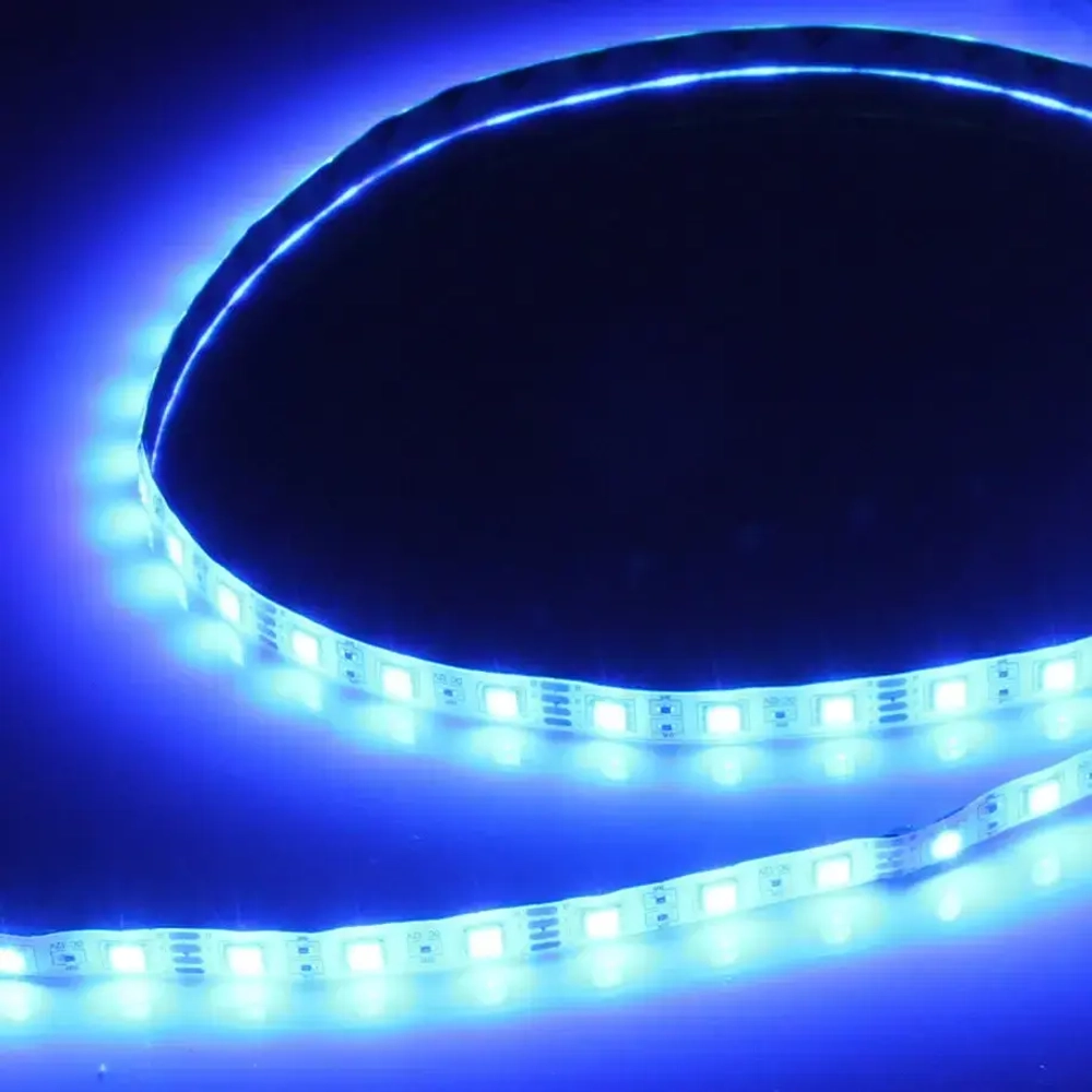 Гирлянда для дома Лента светодиодная самоклейка 5м*10мм, 270 ламп LED, 7 цветов, с пультом, степень защиты IP64