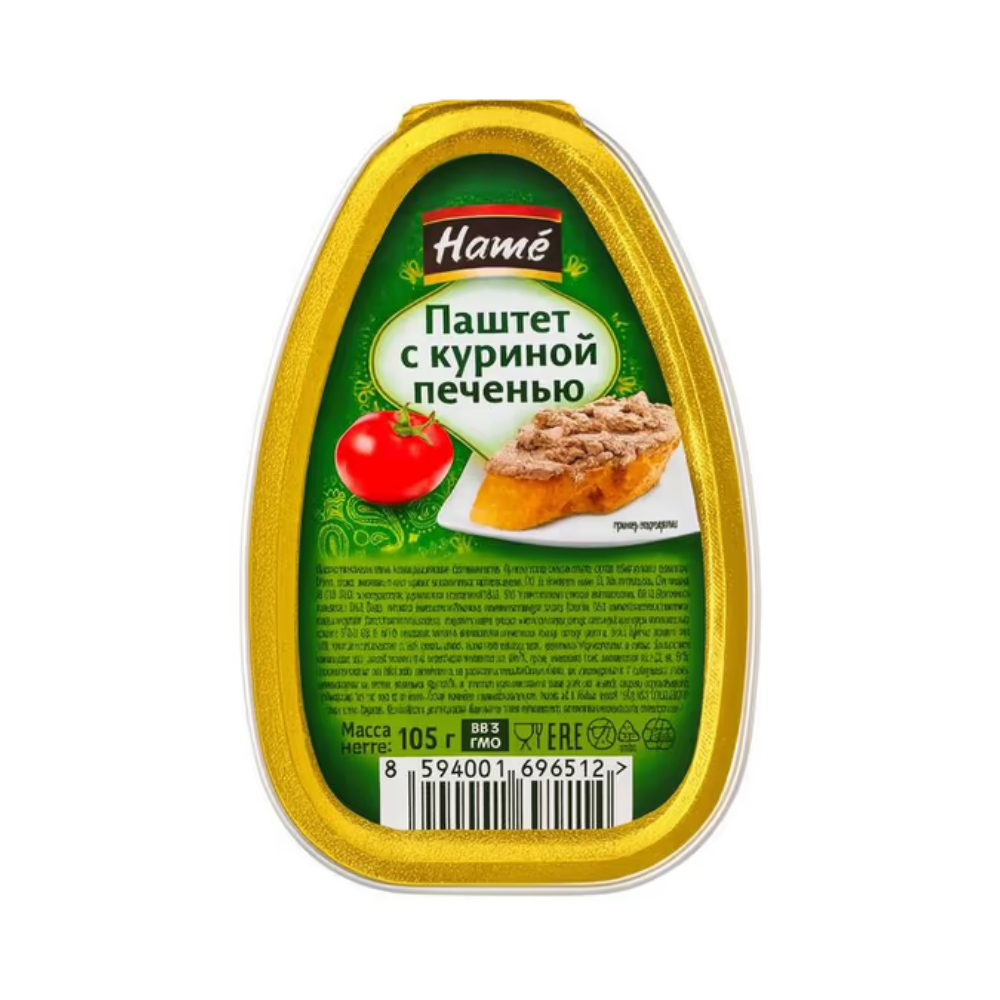 Паштет Hame с куриной печенью 105 гр