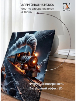 Картина "Путешествие сквозь вселенную",на стену 50х70см 1шт.