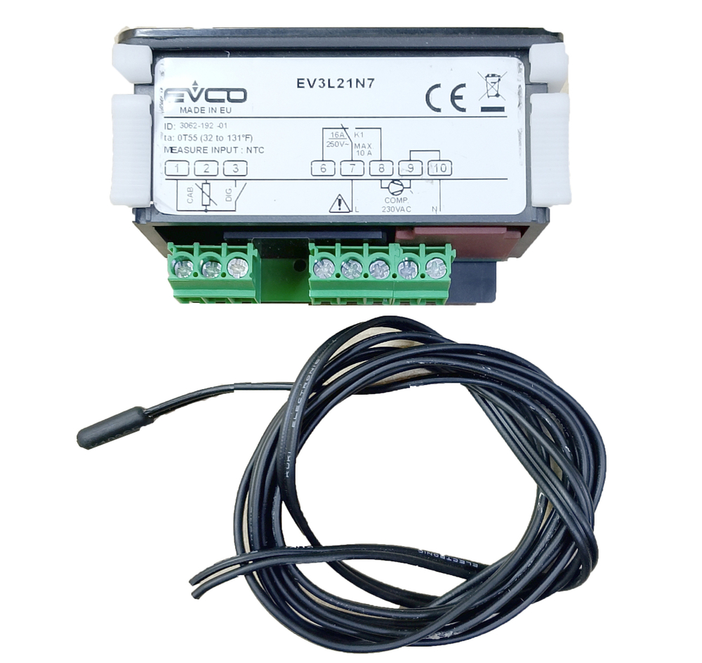 Контроллер EVCO EV3L21N7 с 1-м датчиком