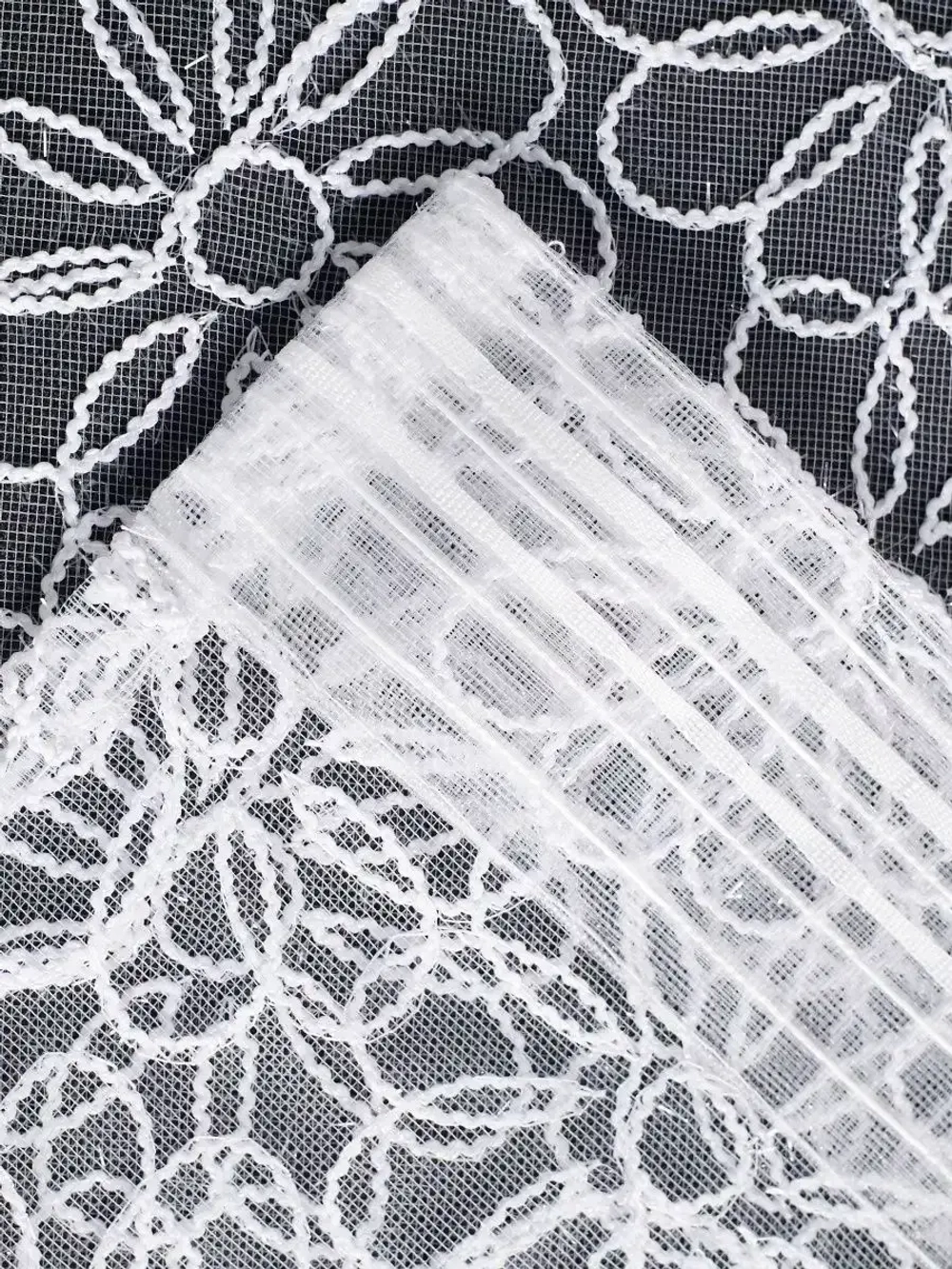 Тюль в спальню гостиную белый 400х250