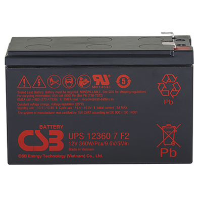 Аккумулятор CSB UPS123607 F2