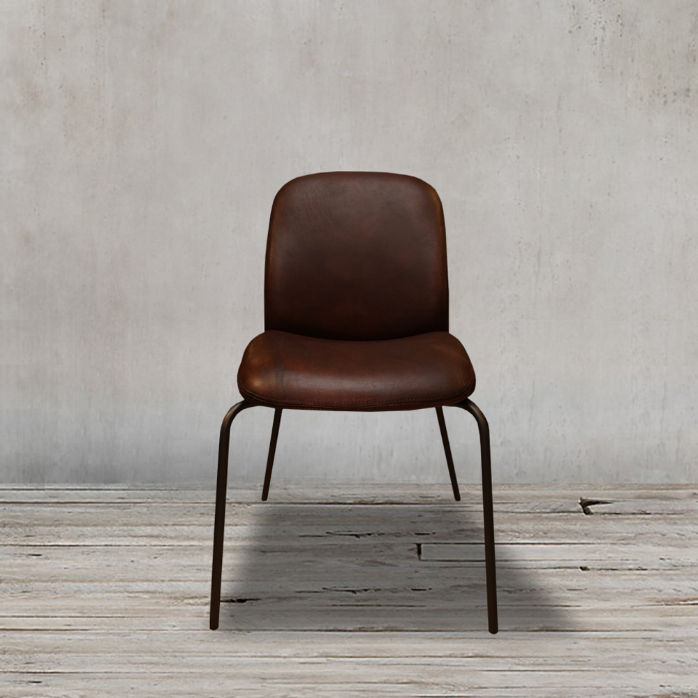 Стул SHELL Roomers SHELL/Brown