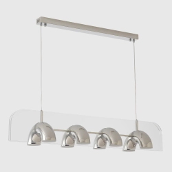 Светильник подвесной Crystal Lux ELEMENT SP48W LED CHROME