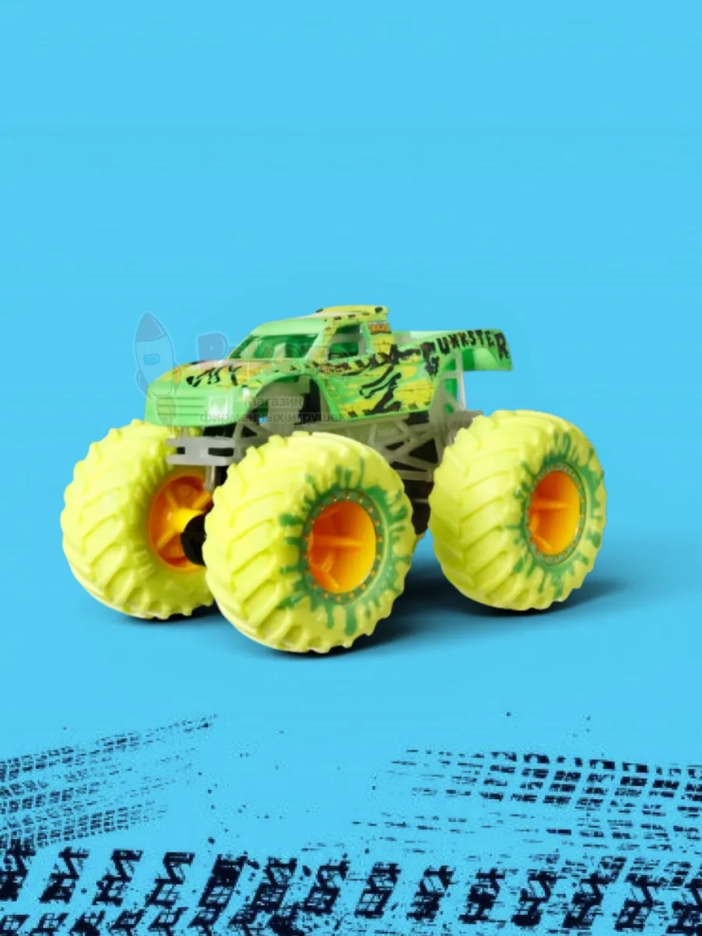 Набор машинок Monster Trucks Хот Вилс GITD Bundle HCB57