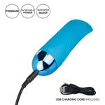 Голубой мини-вибратор 12,75см California Exotic Novelties Tremble Tickle SE-4401-10-3