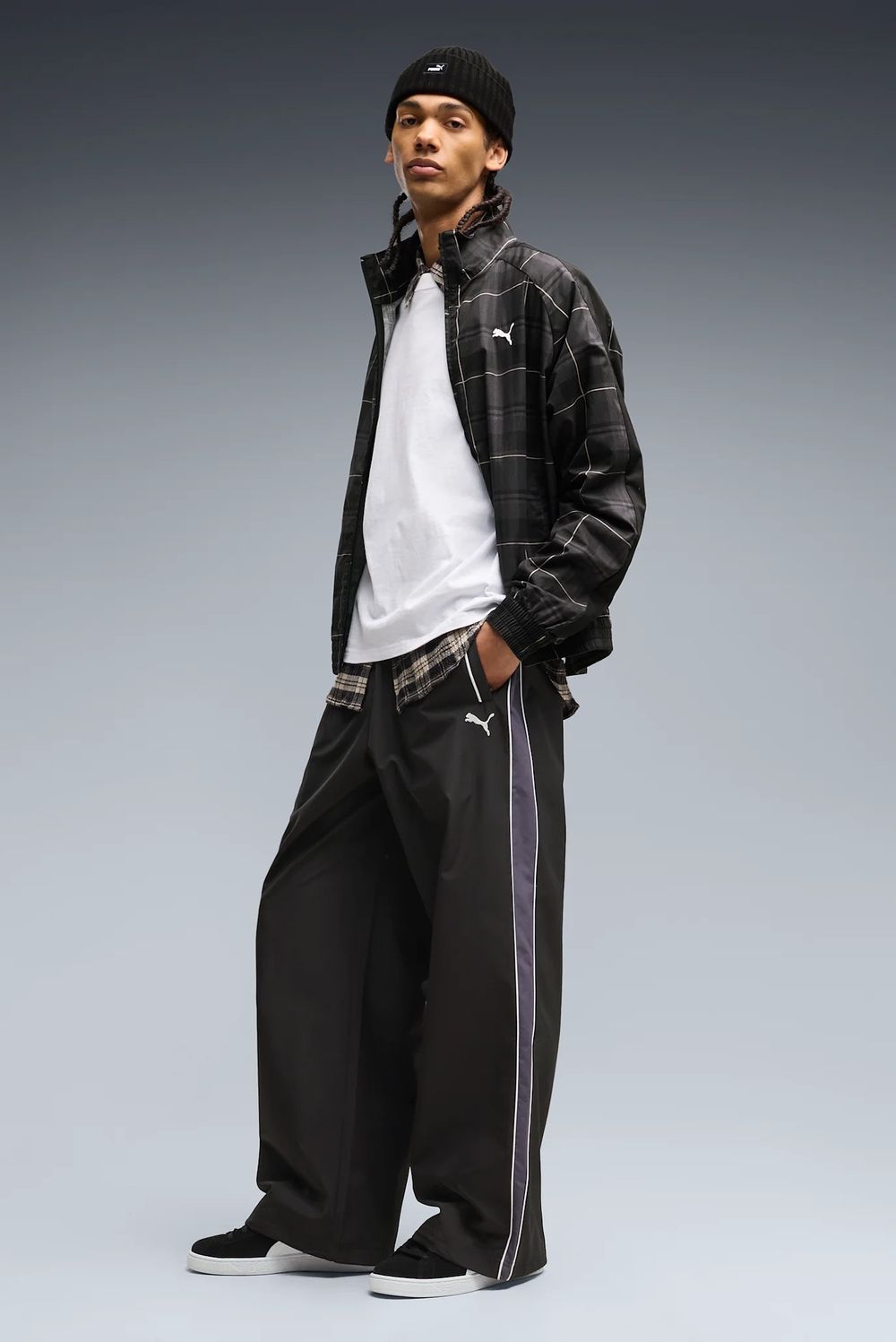 Брюки спортивные мужские PUMA T7 Oversized Woven Track Pant