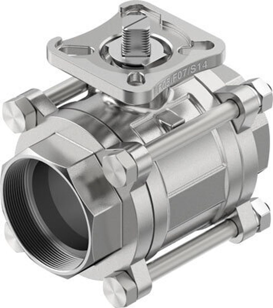 VZBE-2-WA-63-T-2-F0507-V15V15 Шаровой кран