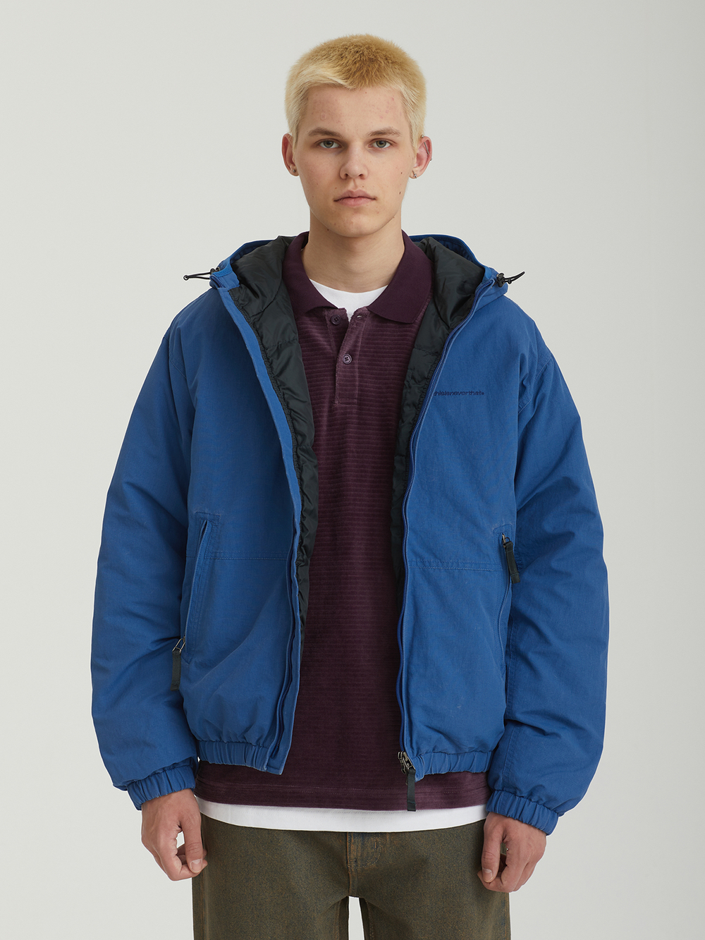 Пуховик Washed