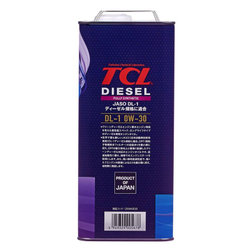 Масло моторное TCL Diesel DL-1, 0W-30, 4л