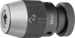 Патрон сверлильный B16/1-13 мм, быстрозажимной, арт. LZAC-1613 Q