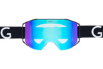 Горнолыжная маска GOG Stratus / Matt Black / Reflex Blue