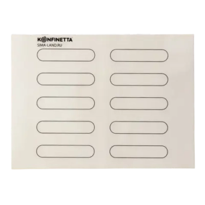 Силиконовый коврик армированный KONFINETTA «Эклер», 38×28 см, 0,4 мм