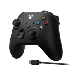 Беспроводной геймпад Microsoft Xbox Wireless Controller + USB-C Cable, Black (Черный)
