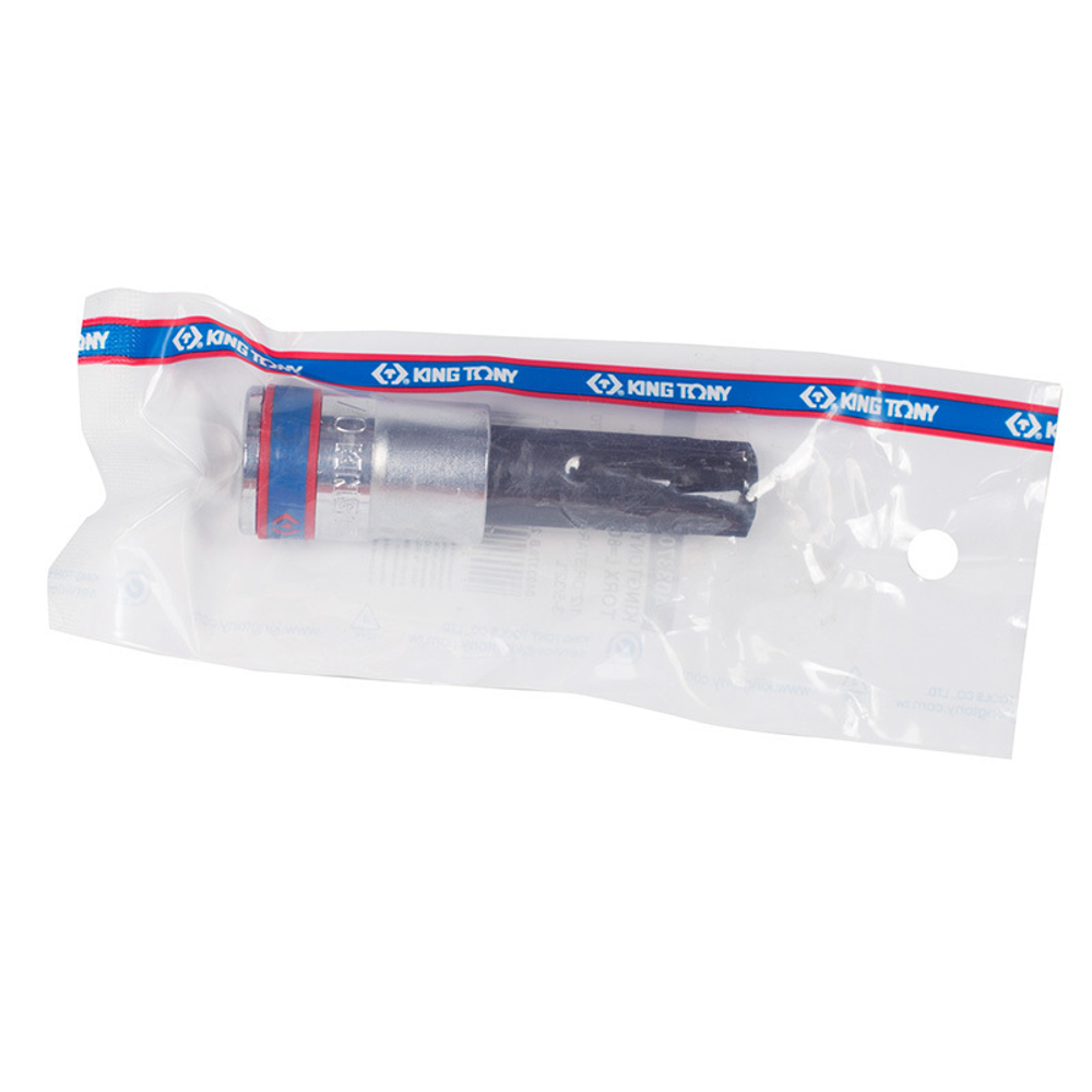 KING TONY (403370) Насадка (бита) торцевая 1/2", L = 80 мм, TORX, T70