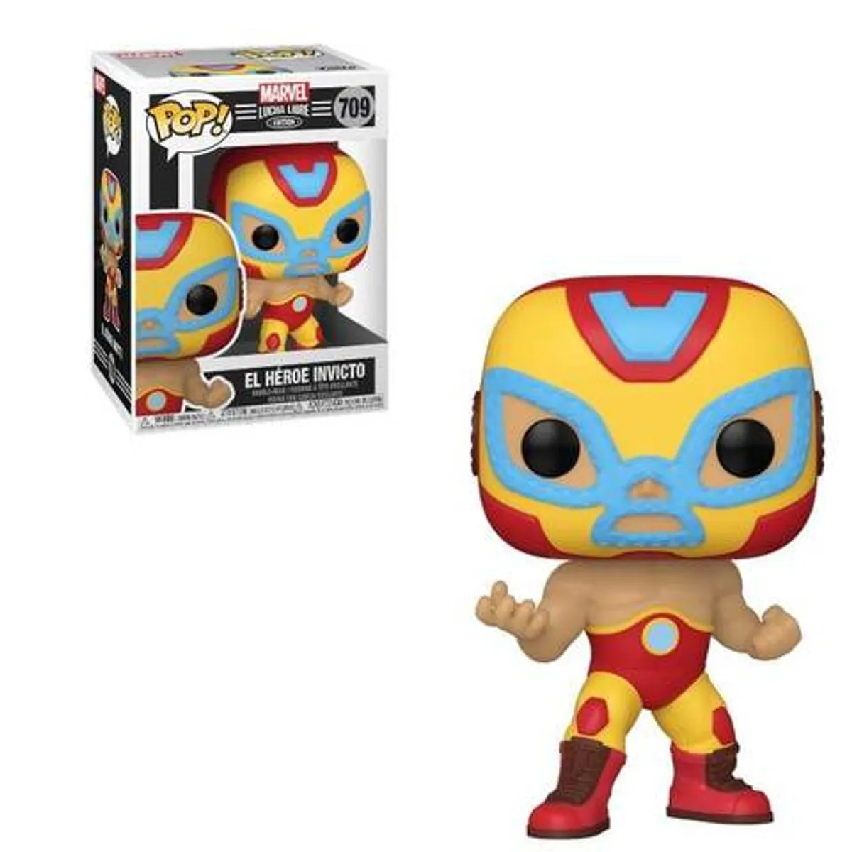 Funko POP! Marvel. Lucha Libre: El Heroe Invicto Iron Man (709)