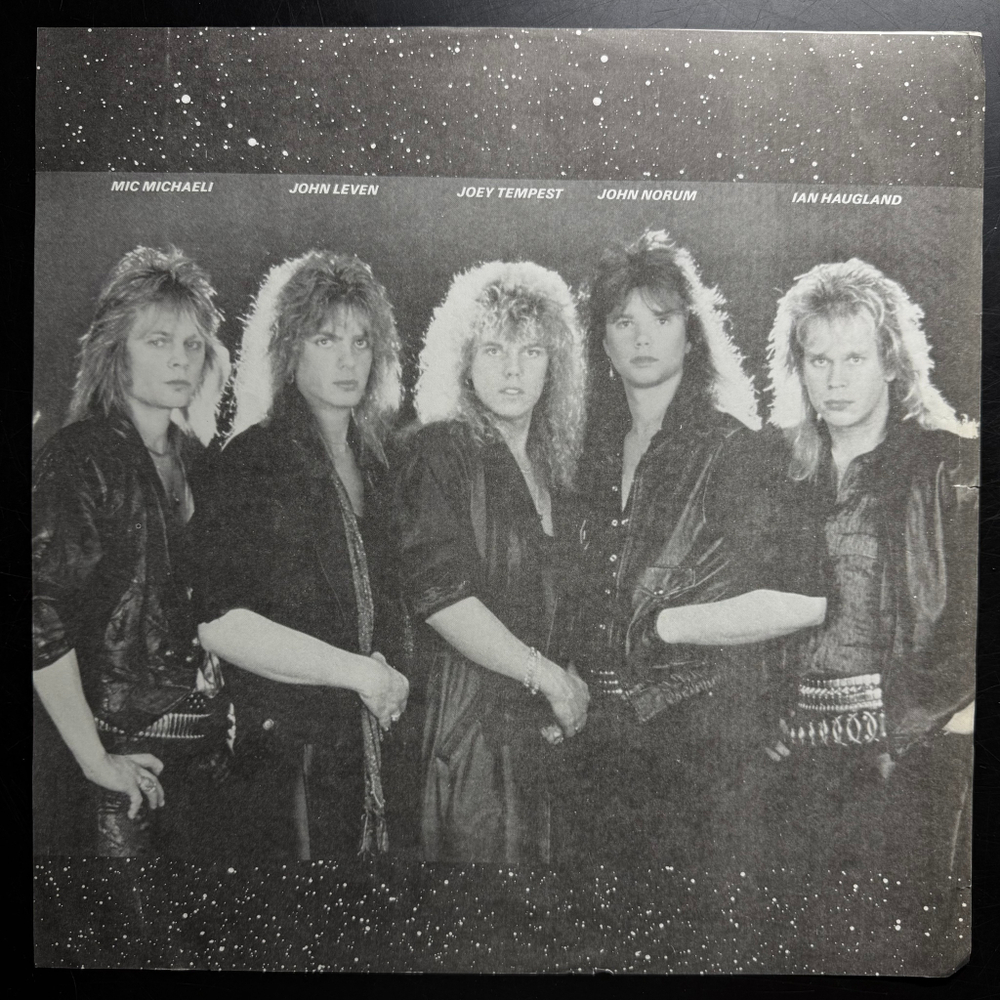 Europe ‎– The Final Countdown (Канада 1986г.)