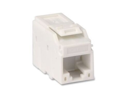 Модуль  Keystone RJ45 CAT5E неэкранированный, белый (форм-фактор МС)