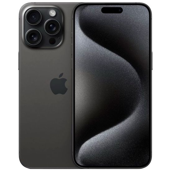 Смартфон Apple iPhone 15 Pro 256 ГБ Черный Титан (nano SIM+eSIM)