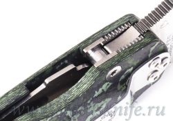 Нож Spyderco Paramilitary 2 Jungle Wear M4 Exclusive SPC81FCGR2фотография - 7