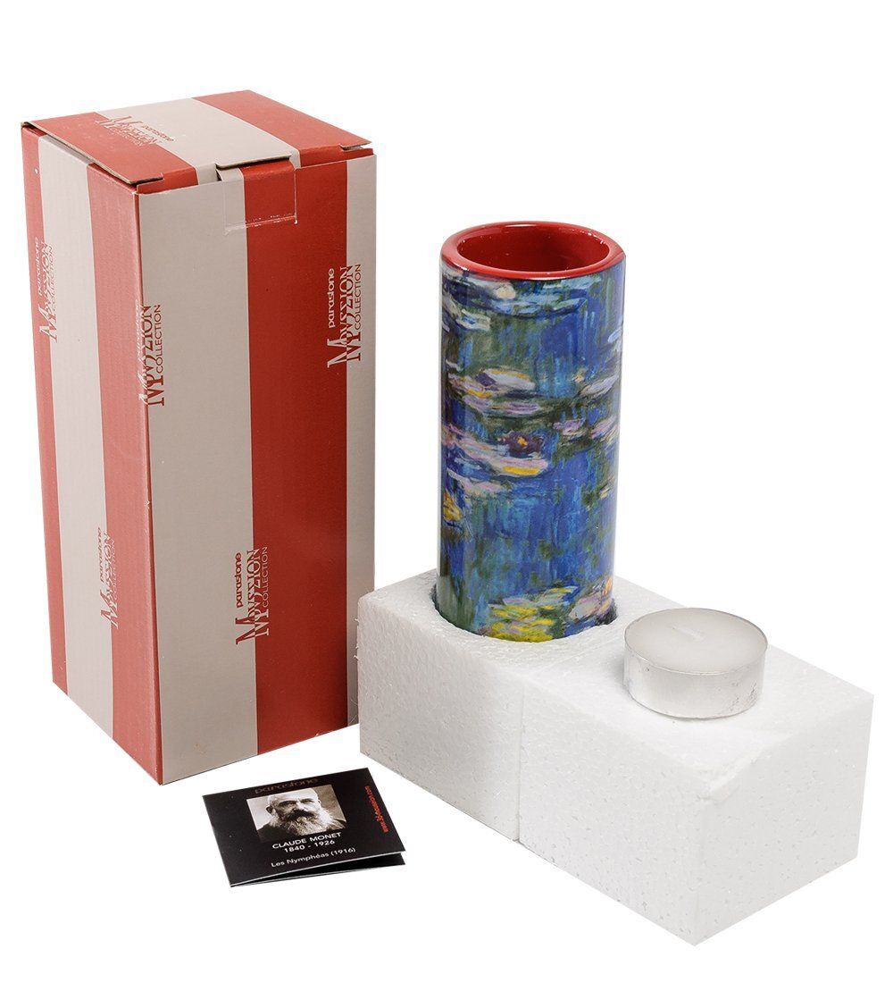 pr-TC07MO Подсвечник «Water lillies» Клод Моне (Museum Parastone)