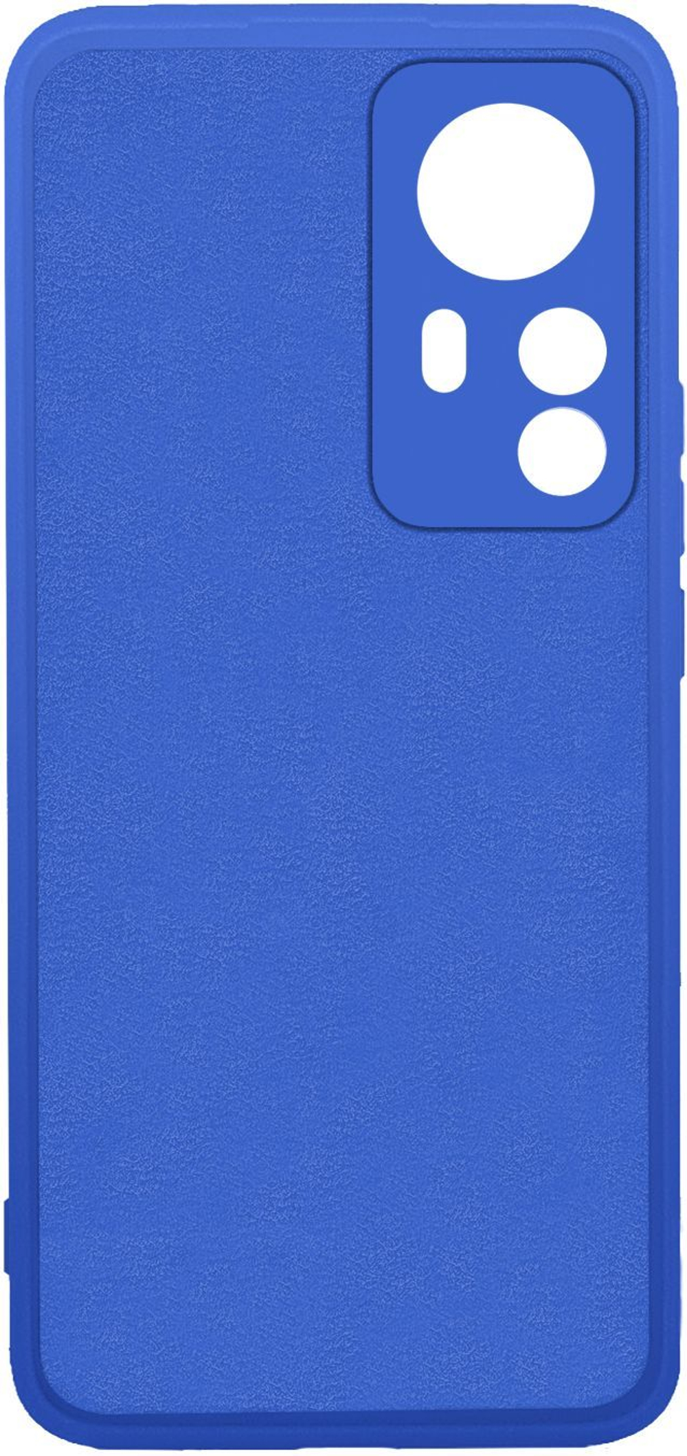 Мягкий Soft Touch чехол из силикона для XIAOMI 12 PRO (не 12,X,T,S,LITE!) с бархатной подкладкой