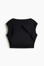 Короткий топ с открытой спиной - H&M