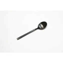 Ложка чайная 14 см матовая черный цвет Black Sapporo PVD P.L. - Davinci [12]