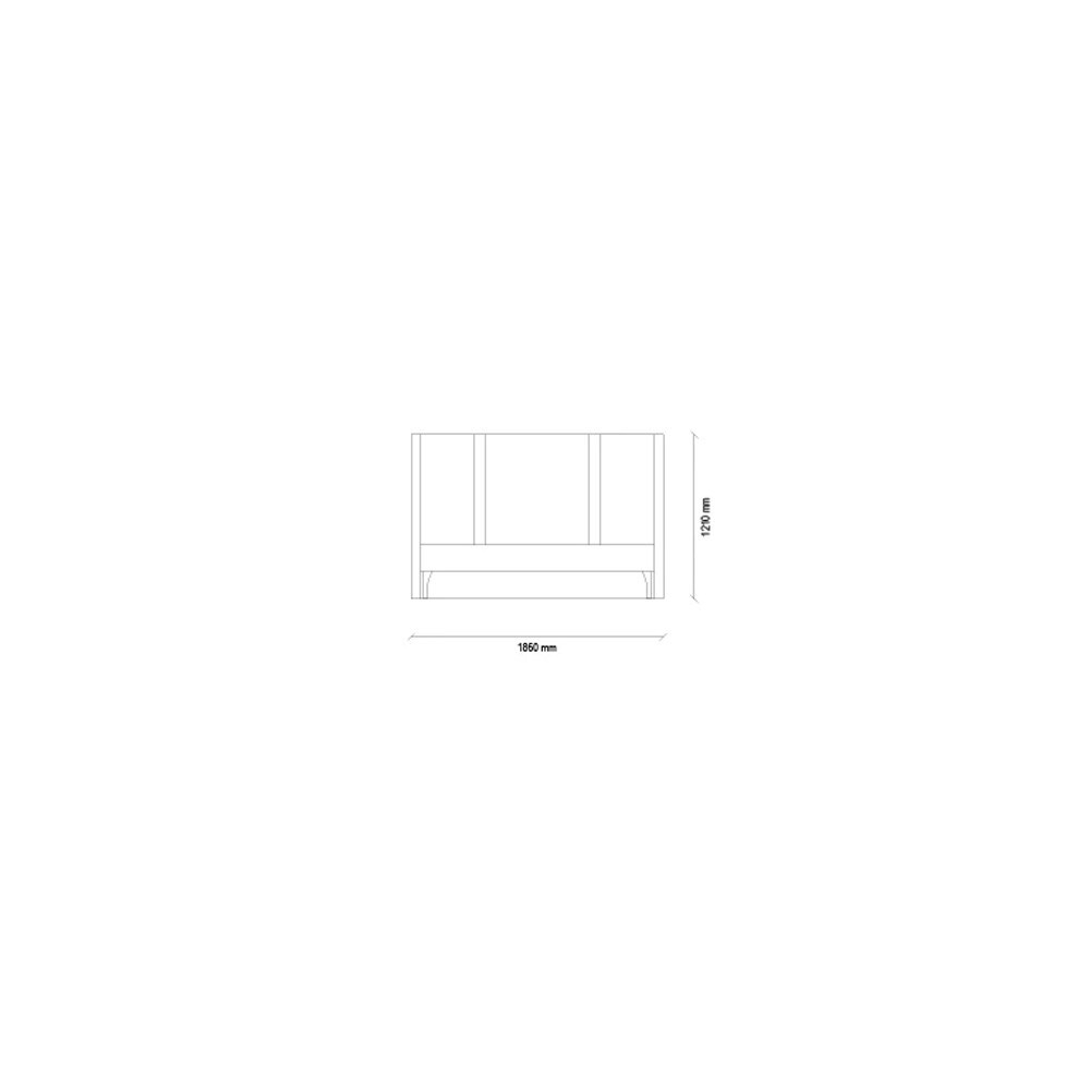 Изголовье 160x200 велюр ENZA HOME NETHA EH22177