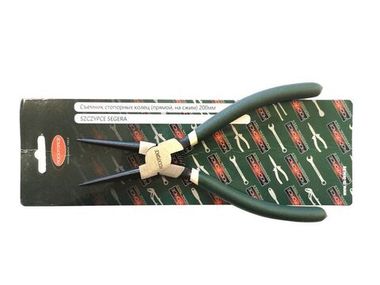 Съемник стопорных колец прямой на сжим(L-180мм),в блистере RockForce##Rock FORCE RF-609180HS