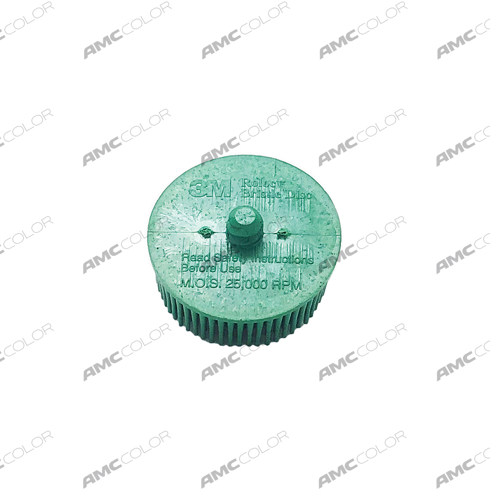 3M Scotch-Brite Roloc Bristle RD-ZB Круг 7524 P50 зеленый 50мм