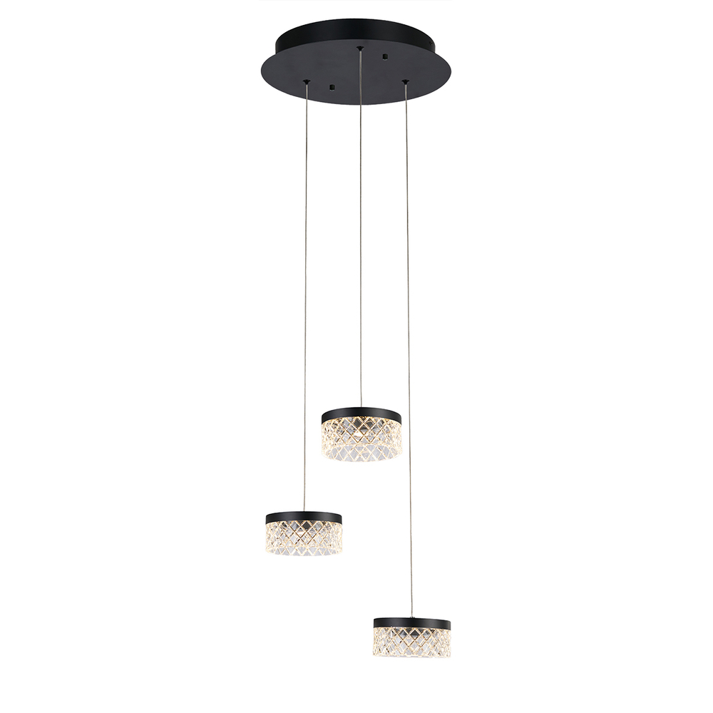 Подвесной светильник MD21020075-3A matt black