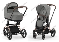 Детская коляска Cybex Priam IV 2 в 1 Mirage Grey