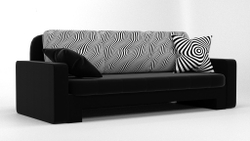 Микровелюр Xpoint 0072.01 Зебра