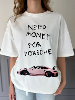 Футболка oversize Porsche