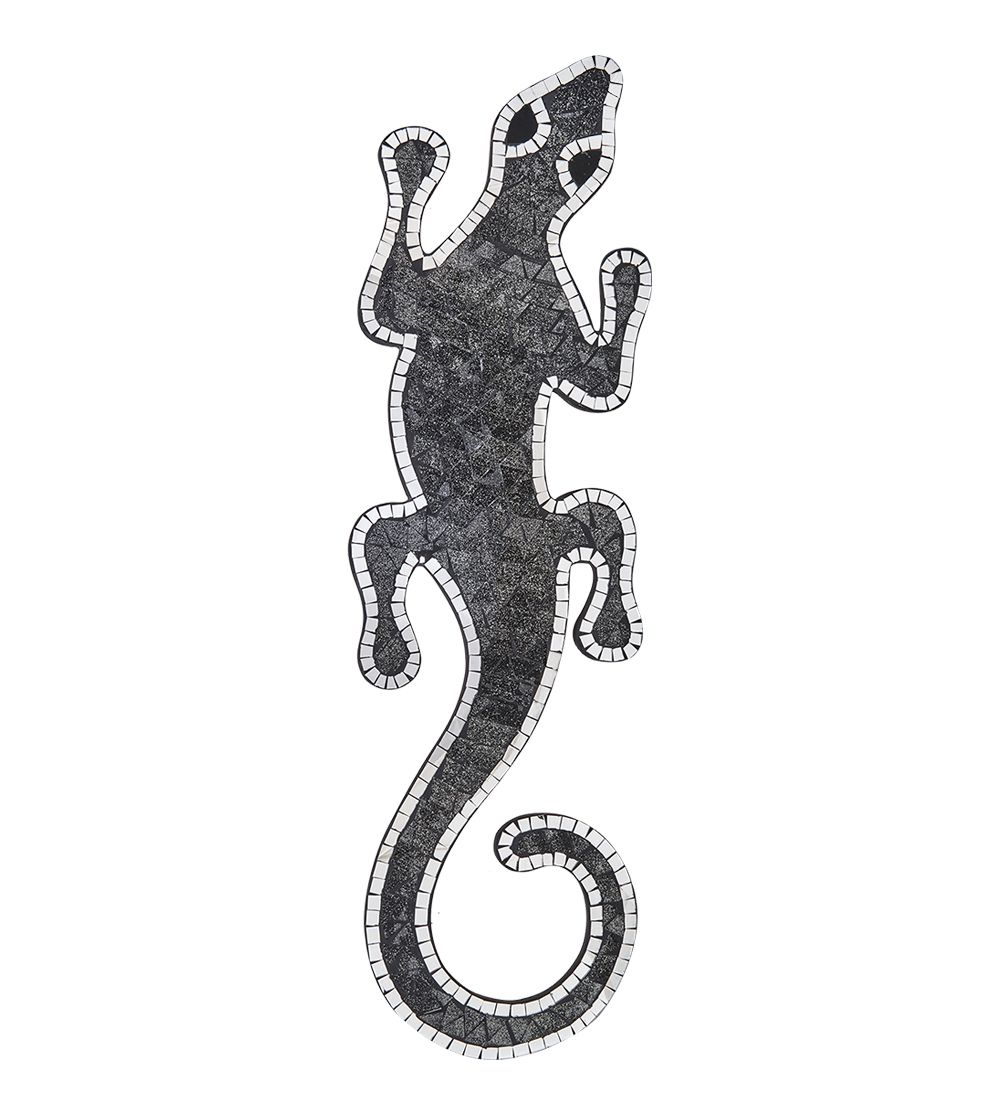 Decor and Gift 38-010-02 Панно «Геккон» ср. (мозаика, о.Бали)
