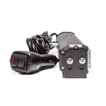 AE12W-2COB-1S Маяк-стробоскоп 12/24 В, 12 Вт, желтый, 1-стор. (2 блока COB), 13 реж., крепление на кронштейне, прикуриватель (провод 3м), 310*40*50 мм