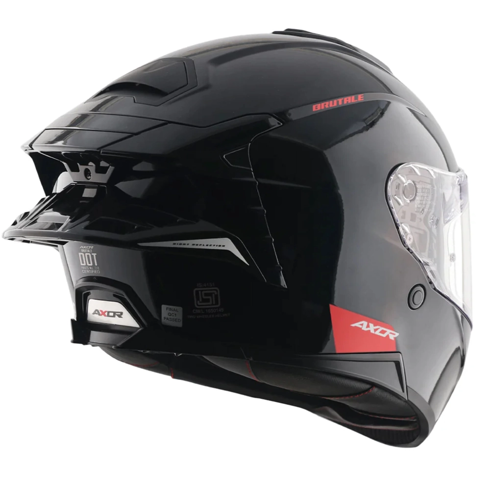 Шлем AXOR BRUTALE SOLID, цвет черный (S)