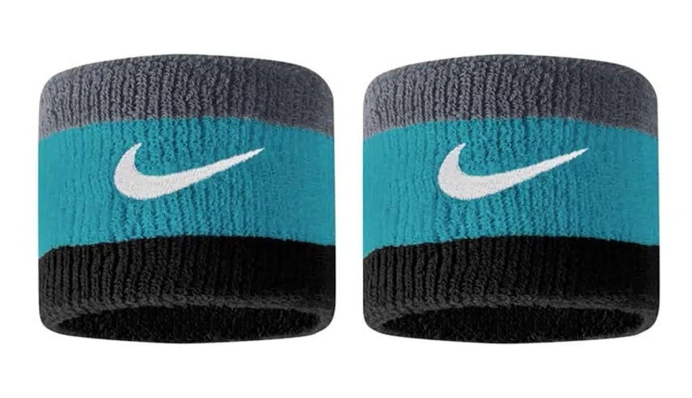 Напульсник теннисный Nike Swoosh Wristbands - разноцветный