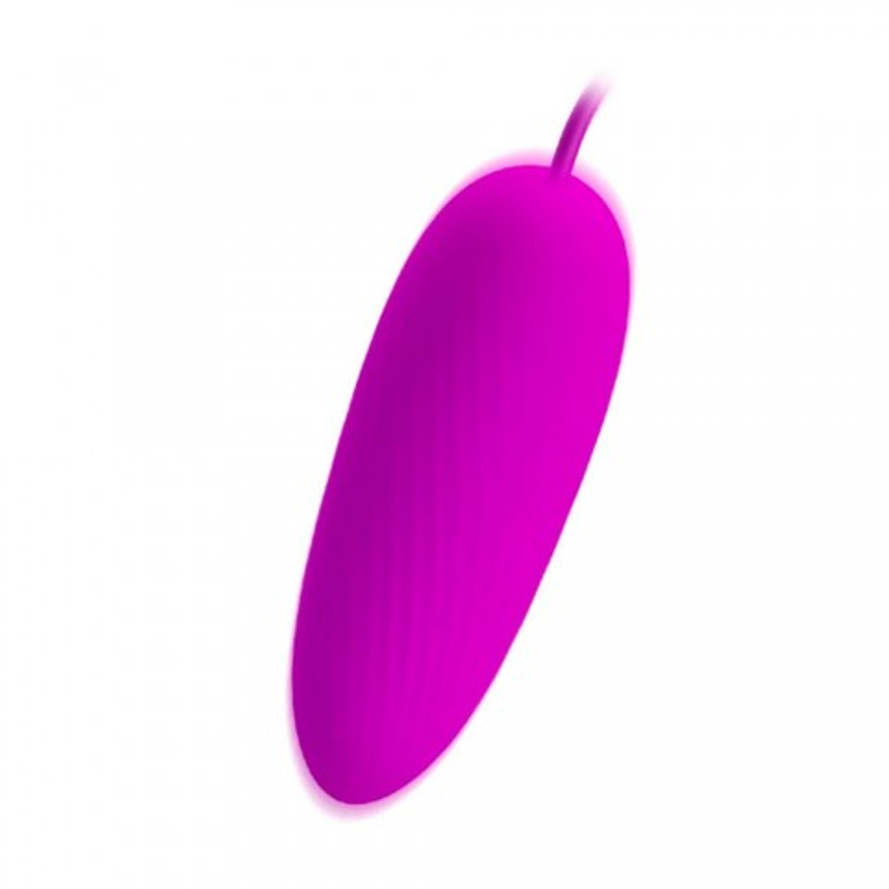 Виброяйцо-пульсатор с пультом ДУ на проводе Baile Desirable Flirt Naughty Egg