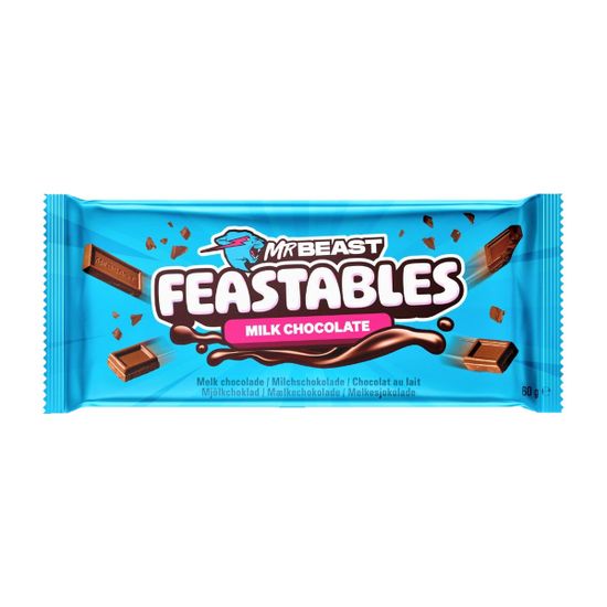 Шоколад Feastables Mr. Beast Мистер Бист, Молочный шоколад, 60гр (США)