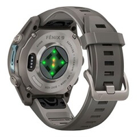 Garmin Fenix 9 — 43 мм AMOLED Titanium Fog Gray