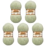 Пряжа Alize (Ализе) Angora Gold / уп.5 мот. по 100 г, 550м, 267 оливковый А