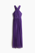 Платье с драпировкой — Фиолетовый - H&M